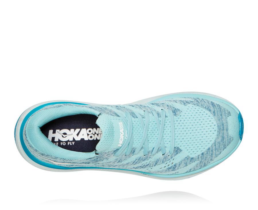 Hoka One One Womens Walking Shoes - Cavu 3 - Blue - CLOP60475